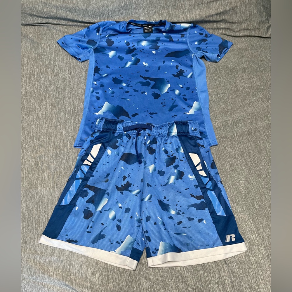 Boys shorts and shirt set